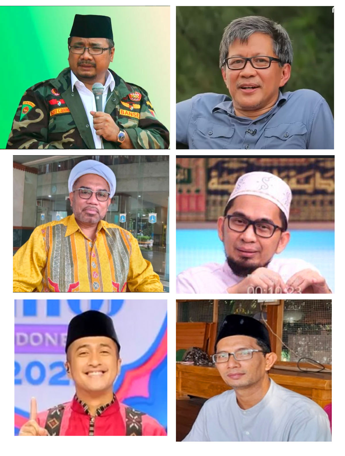 DAFTAR Calon Pengganti Utusan Presiden Bidang Kerukunan Beragama dan Pembinaan Sarana Keagamaan Baru.