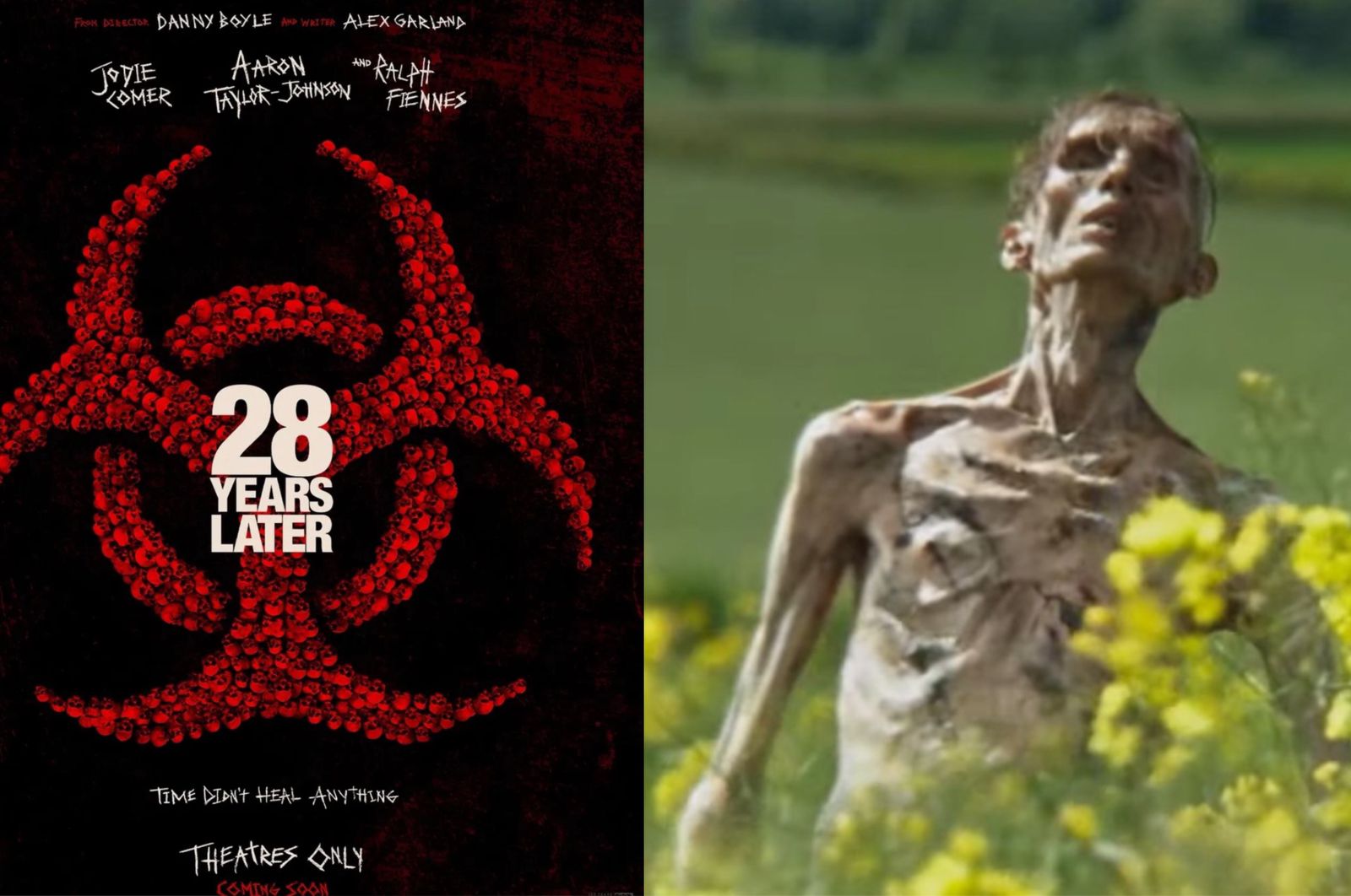 Poster 28 Years Later dan Scene Cillian Murphy sebagai zombie dalam Trailer