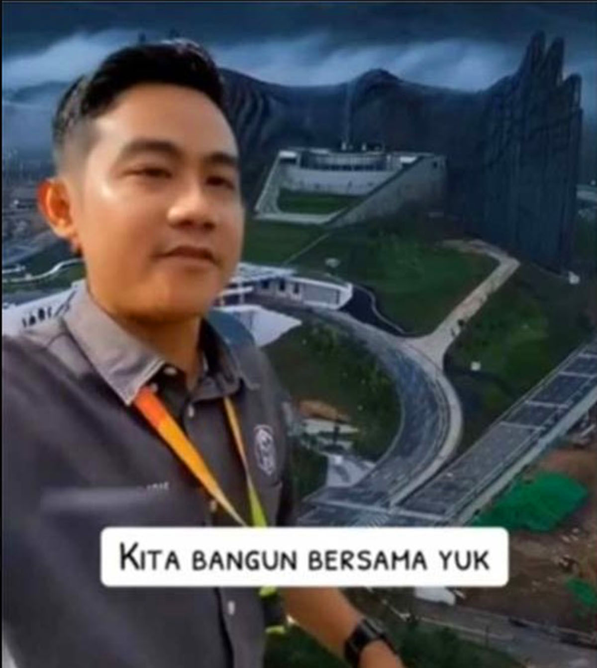 Wakil Presiden Gibran Rakabuming Raka Ikut Tren Gua Tunjukin Rumah Sudah Jadi, Ini Lirik Versi Nasionalnya