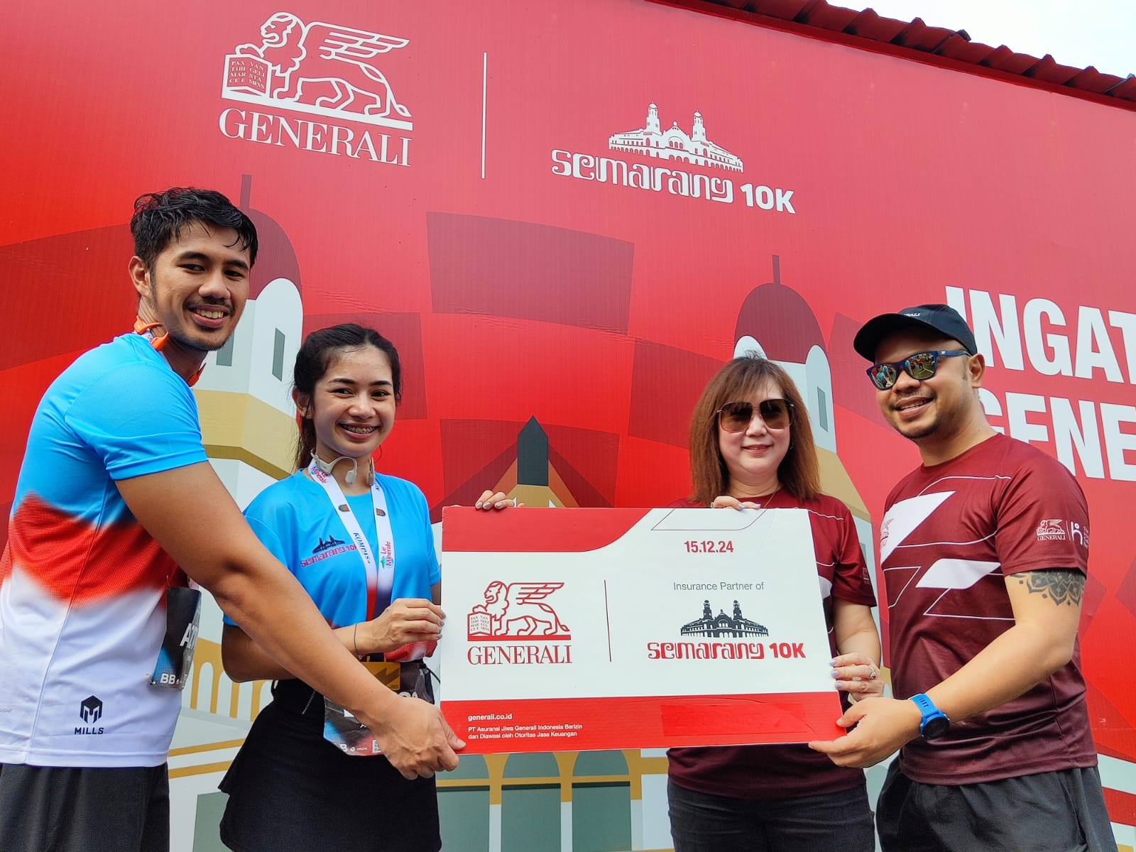 Generali Indonesia gaungkan semangat hidup sehat dengan mendukung Semarang 10 K.