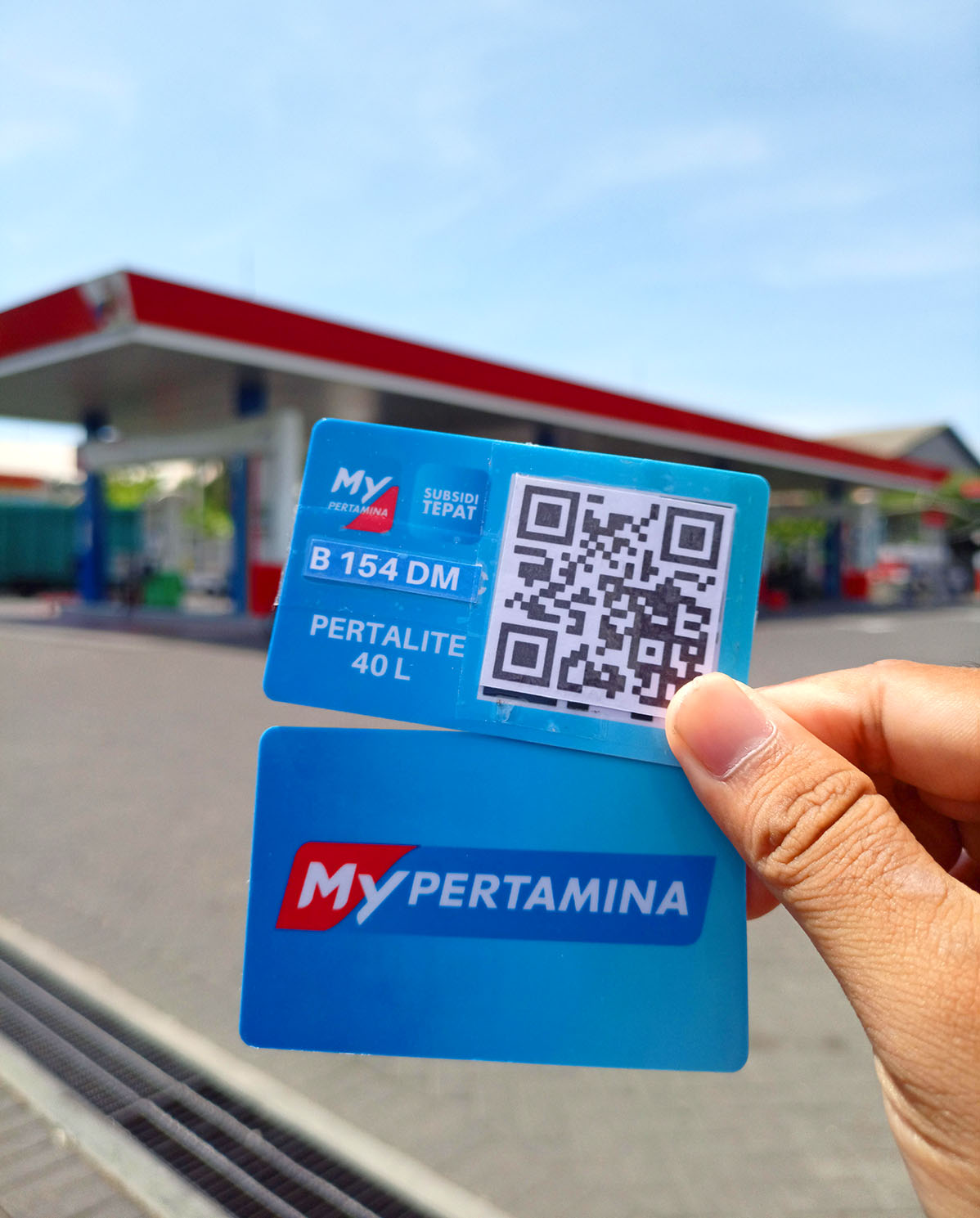 KARTU My Pertamina untuk membeli BBM di Pom Bensin