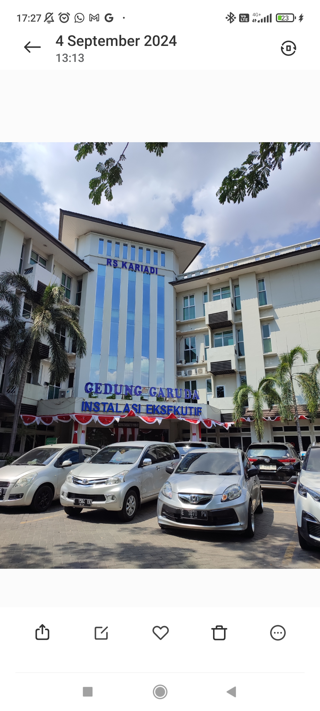 Ilustrasi Gedung RSUP Dr Kariadi Semarang
