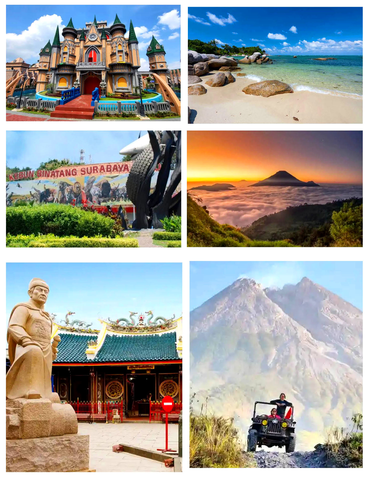 TEMPAT Obyek Wisata di Indonesia Untuk Liburan Akhir tahun Beserta Harga Tiketnya