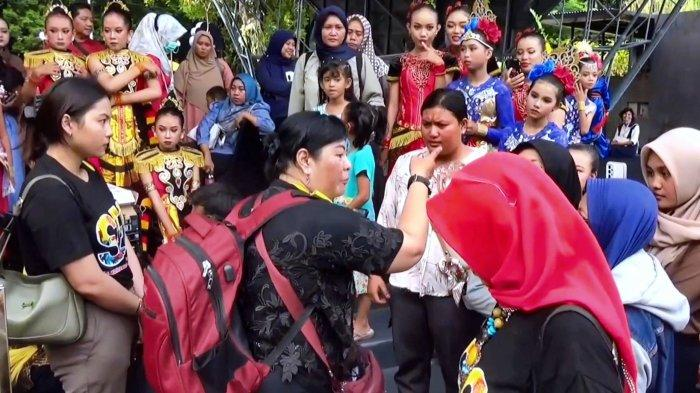 Kisruh lomba tari di Taman Indonesia Kaya, Kota Semarang, Jumat (20/12/2024).