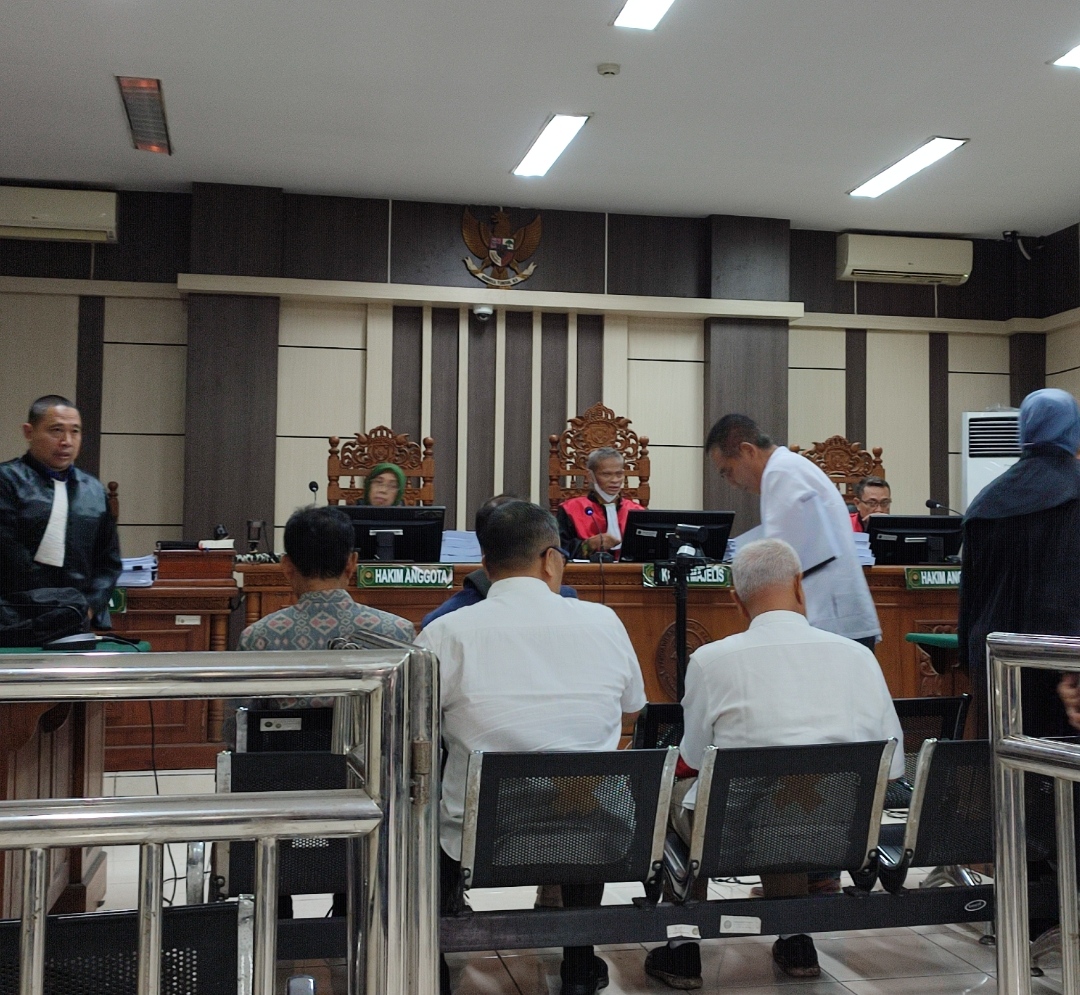 Terdakwa menjalani sidang agenda tuntutan di Pengadilan Tipikor Semarang, Kamis (2/1/2025).