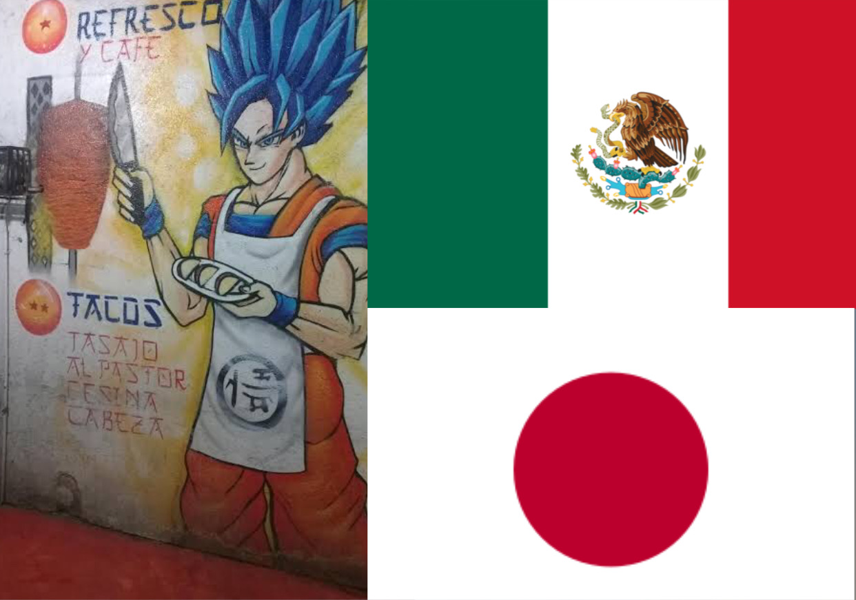 Salah Satu Mural Populer Tentang Dragon Ball yang Menghiasi Dinding di Mexico