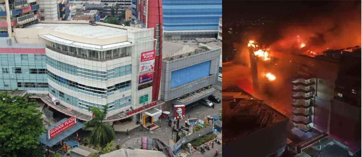 Menilik Glodok Plaza Yang Kebakaran, Mulai dari Penjara, Tempat Angker Hingga Menjadi Perintis Mal Modern Indonesia, dan Siapa Pemiliknya?