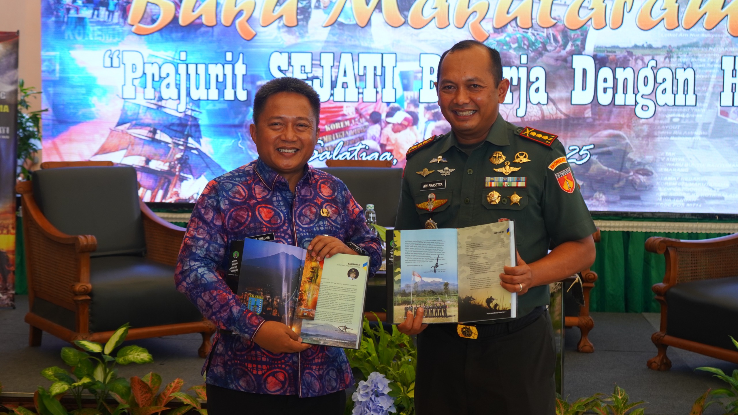 Terbitkan Buku Makutarama,  Potret Inspirasi dan Dedikasi TNI untuk Negeri