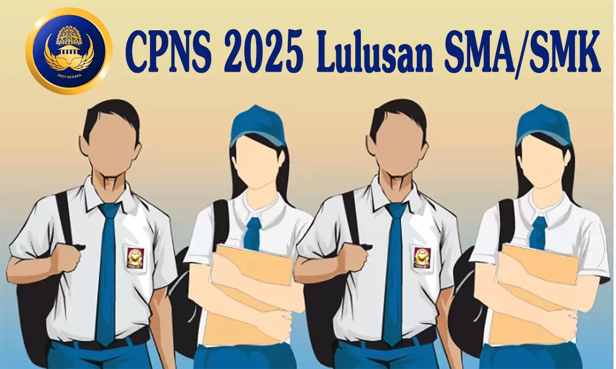 CPNS 2025, 8 Formasi Untuk Lulusan SMA di Buka, Gaji Sampai Rp 10 Juta