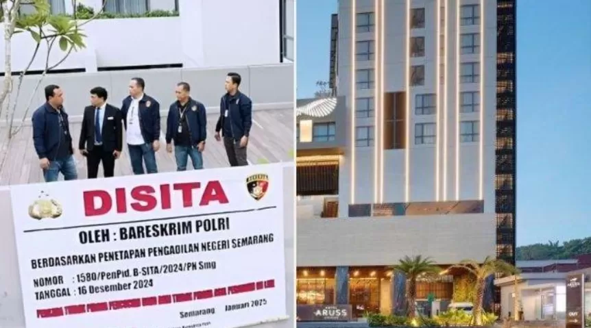 Penyitaan Hotel Aruss Semarang