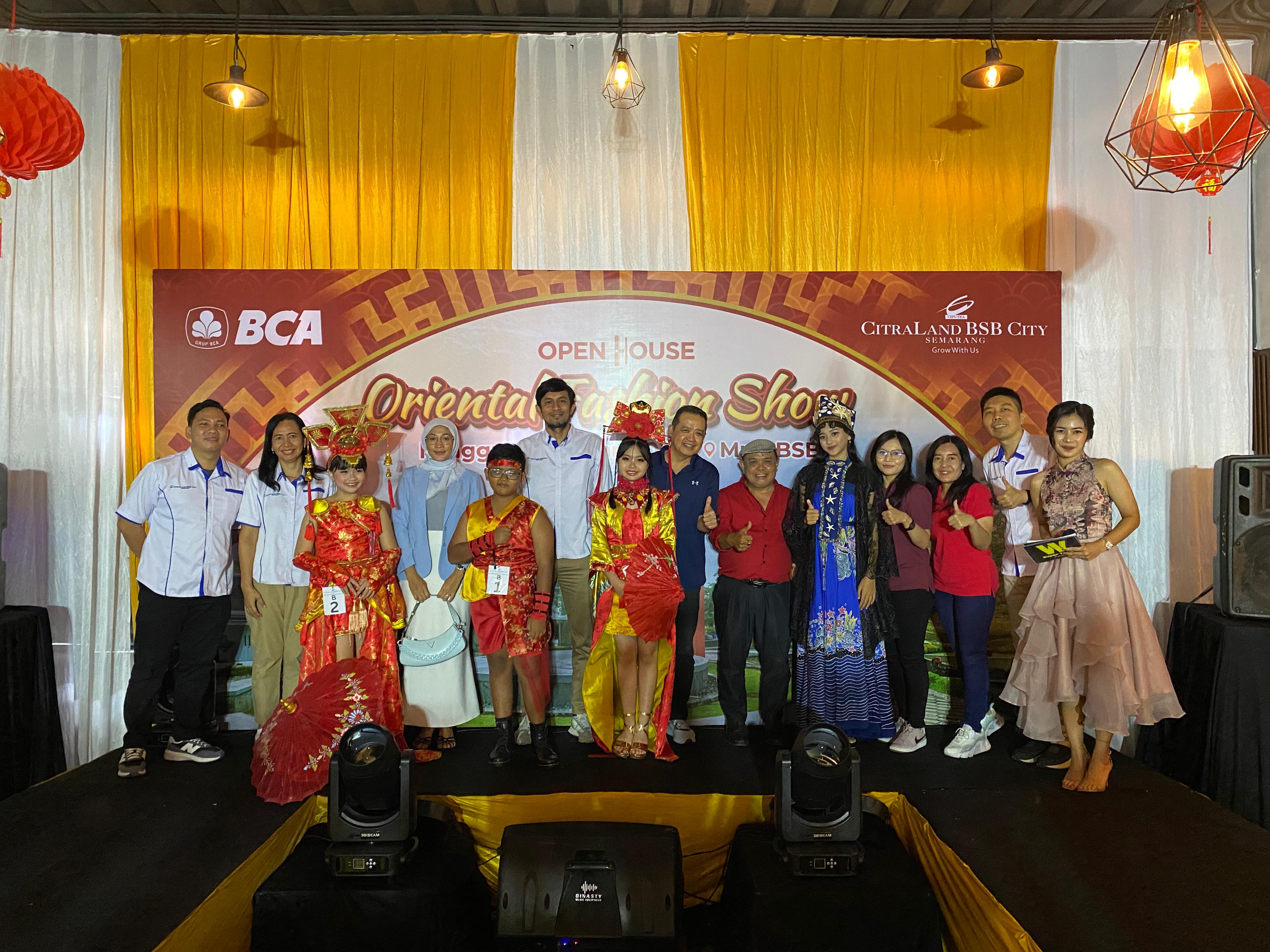 Citraland BSB City menghadirkan acara kreatif bertajuk Oriental Fashion Show untuk keluarga.