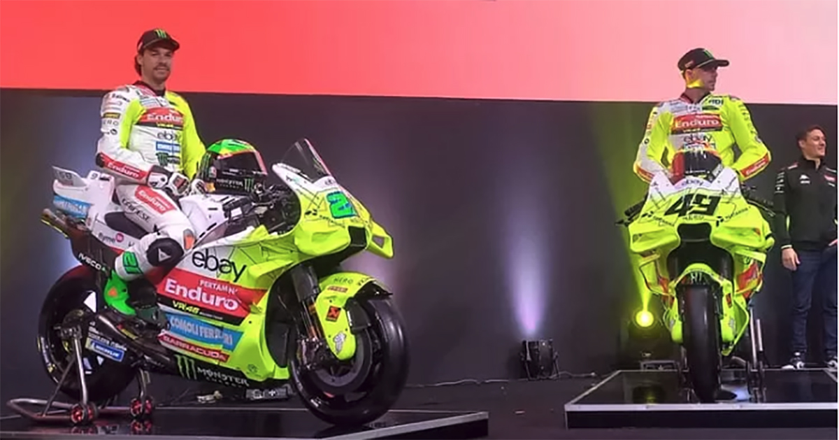 Pertamina VR46 Launching Tim MotoGP 2025 di Jakarta, Berkah Valentino Rossi Berharap Juara Dunia
