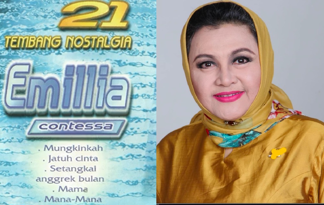 Lagu-lagu karya penyanyi senior Emilia Contessa.