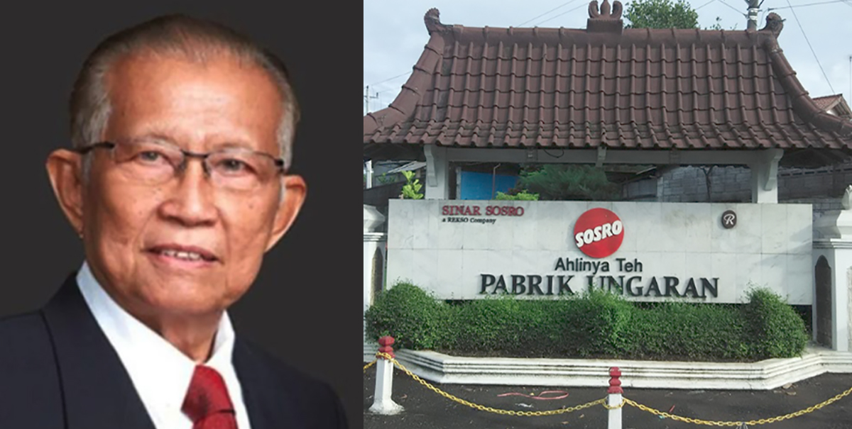 Soegiharto Sosrodjojo Pendiri Teh Sosro dan Bos McD Meninggal Dunia, Simak Profil dan Gurita Bisnisnya