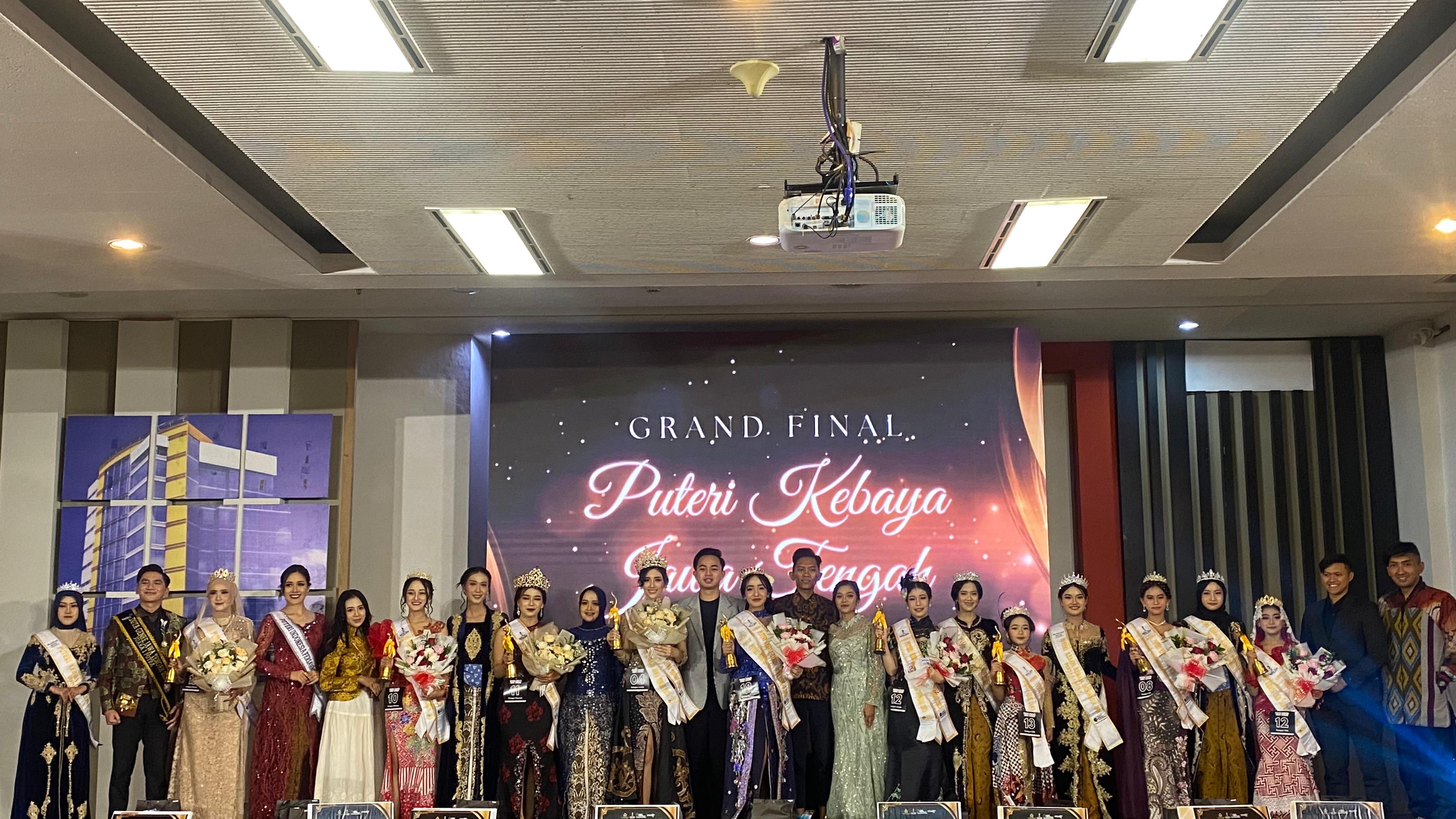 Pemilihan Puteri Kebaya Jawa Tengah 2025 di adakan oleh PT Aulia Royal Luxe Pageant, diikuti oleh 205 peserta.