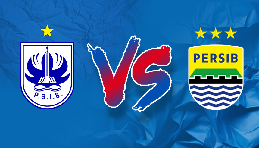 PSIS Semarang vs Persib Bandung, di Stadion Jatidiri, Kota Semarang, Minggu (9/2/2025).