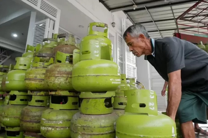 Caption Author Credit Image Photo : Ilustrasi gas LPG 3 Kg sudah bisa dijual kembali oleh pengecer.