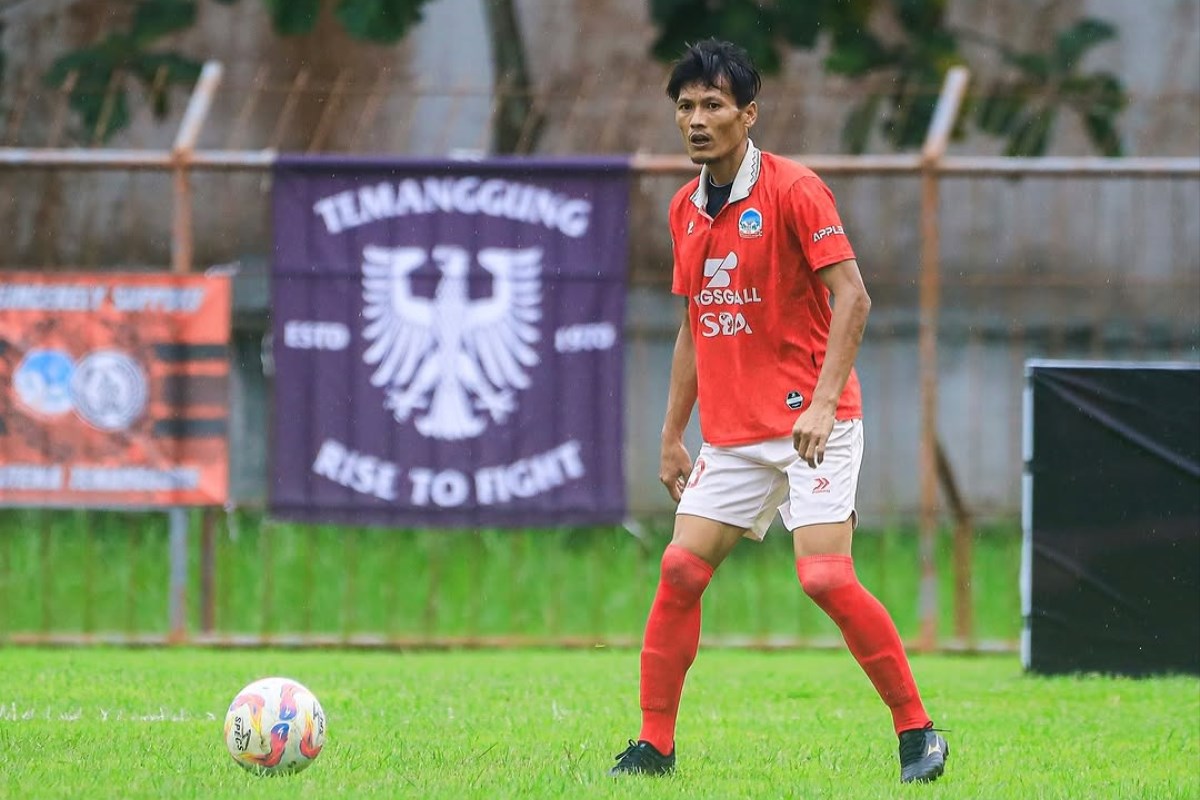 Waluyo, pemain Persitema Temanggung. (Instagram)