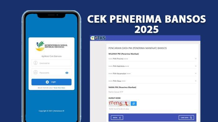 Cek penerima bansos 2025