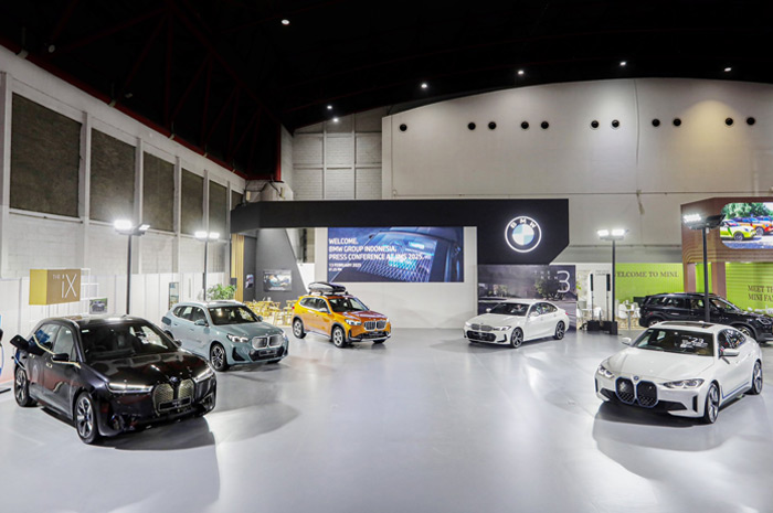 BMW Group Indonesia di pameran otomotif IIMS 2025, JIExpo Kemayoran, Jakarta.