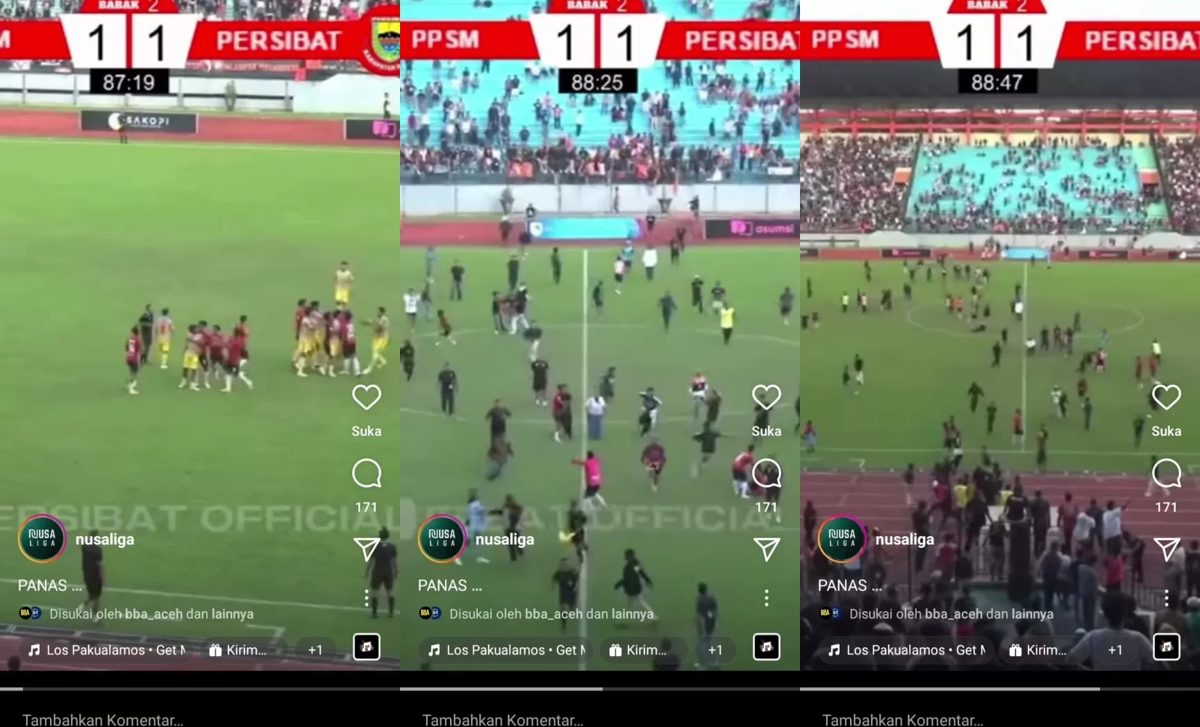 Laga ppanas tersaji antara PPSM Magelang vs Persibat Batang pada Rabu (12/2/2025) sore.