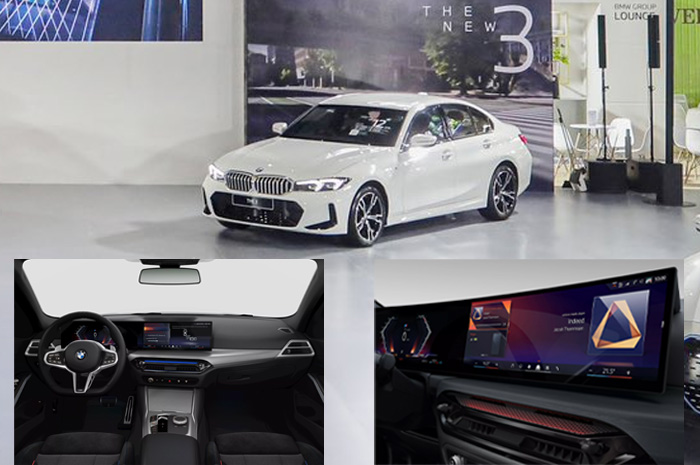 Mobil sedan sporty, BMW 320i M Sport yang ikut mejeng di IIMS 2025 JIExpo Kemayoran Jakarta.