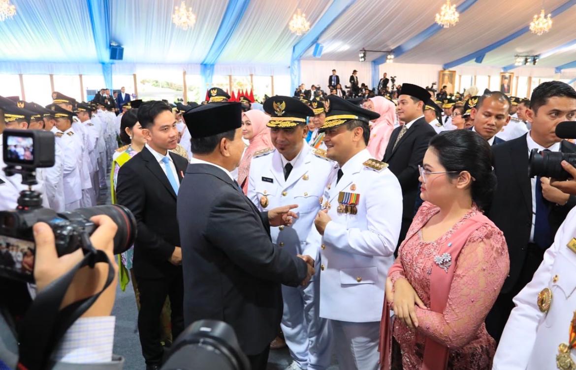 Ahmad Luthfi dan Taj Yasin Tancap Usai Dilantik Oleh Presiden RI Prabowo Subianto