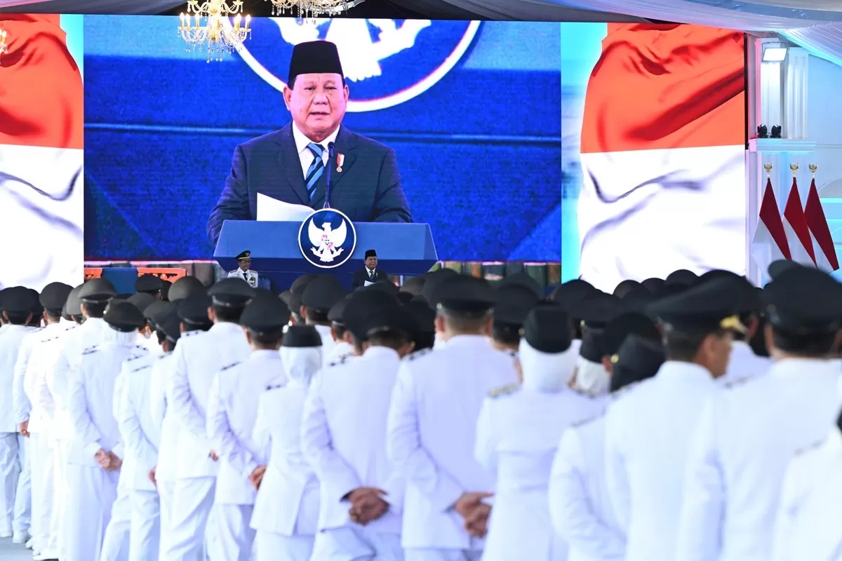 Pelantikan 481 kepala daerah secara serentak di Istana Negara