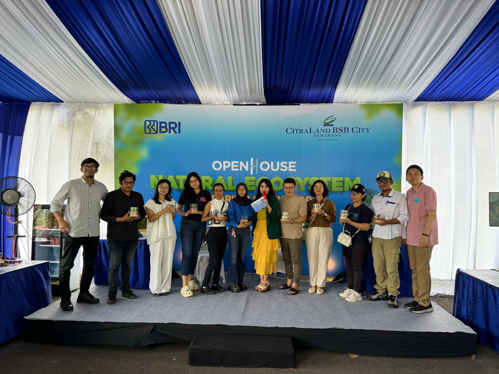 Citraland BSB City Semarang menggelar acara kolaborasi dengan komunitas terarium sebagai bagian dari strategi memperkenalkan konsep dekorasi hijau kepada masyarakat, khususnya di Kota Semarang.