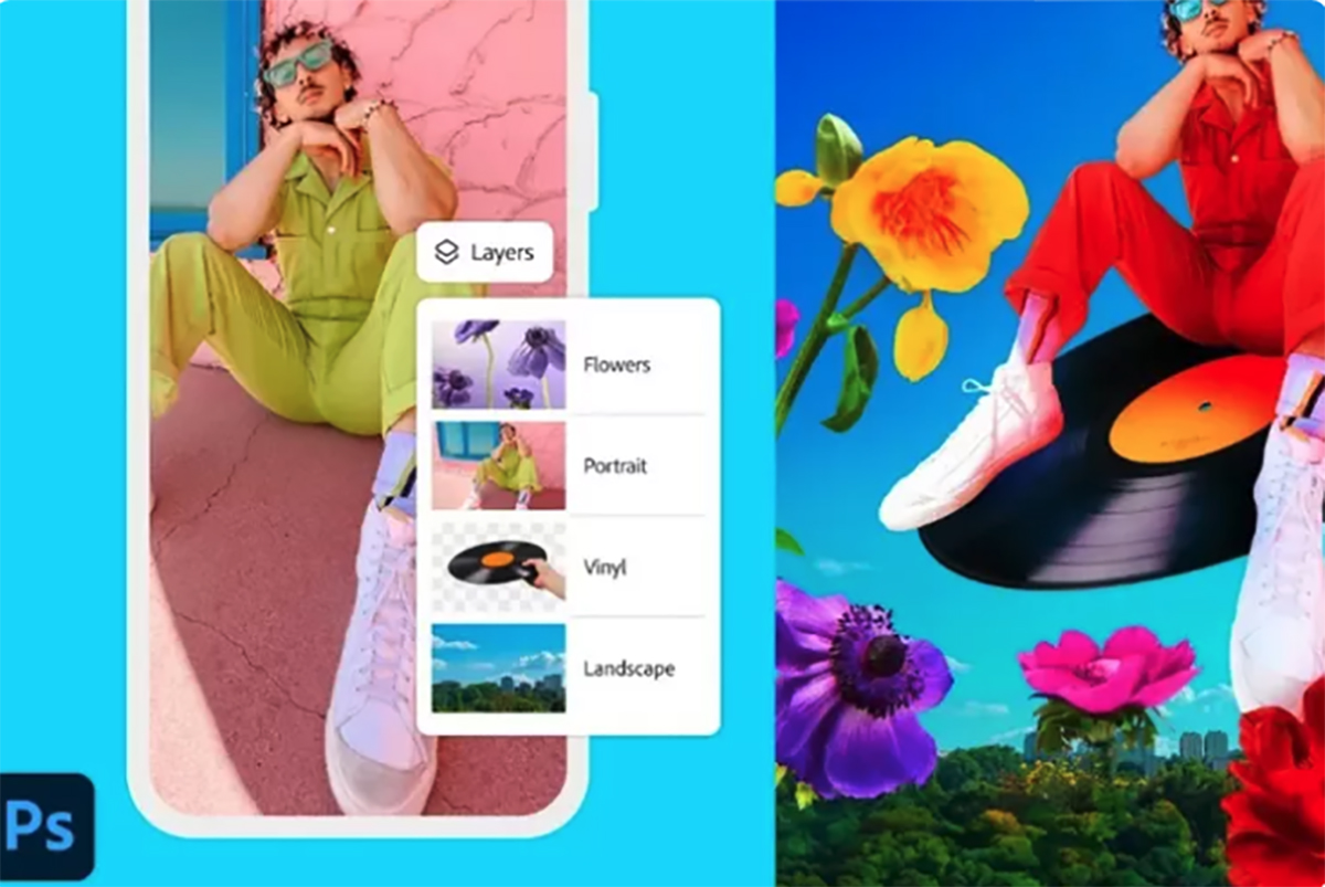 Ihiiir&hellip; Adobe Photoshop Kini Ada di iPhone Jadi Gampang Ngedit-edit Foto Sesukanya Dong