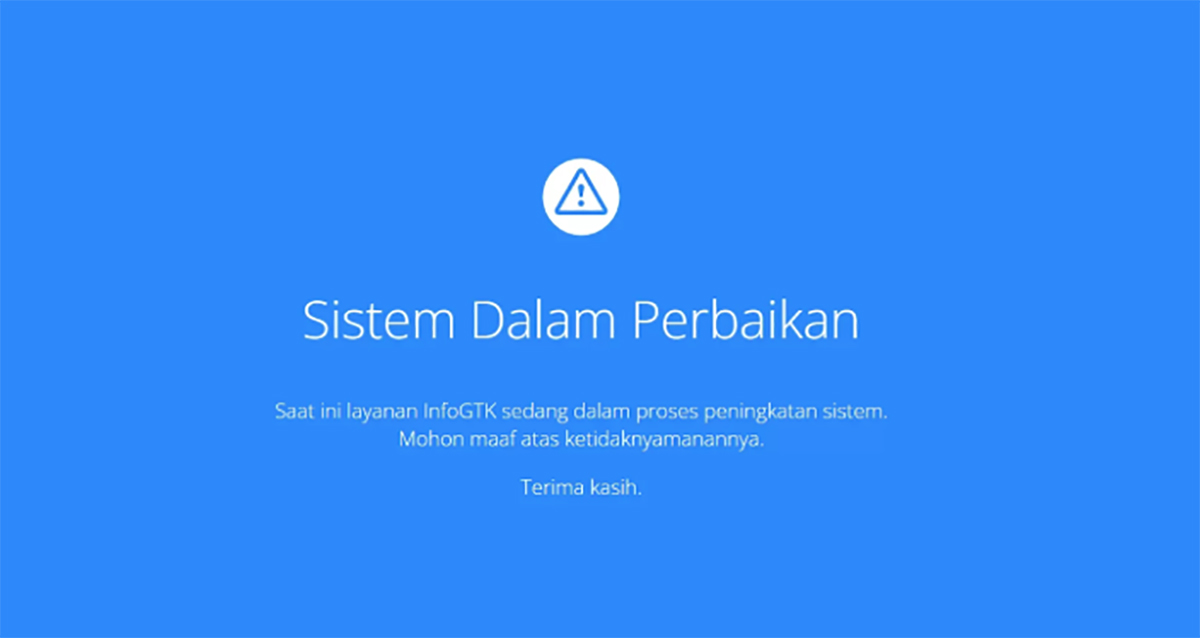 Pusing Mau Cek Nomor Registrasi Guru (NRG)  PPG Link Info GTK Error? Ini Link Alternatifnya