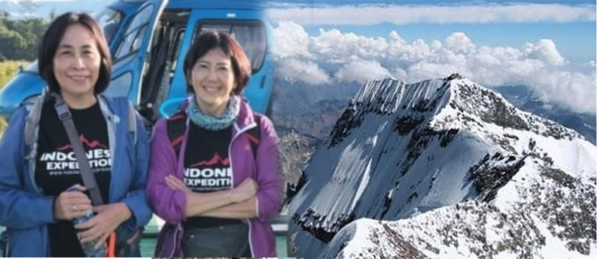 Kronologi Pendaki Wanita Lilie Wijayati dan Elsa Laksono Meninggal di  Puncak Carstensz