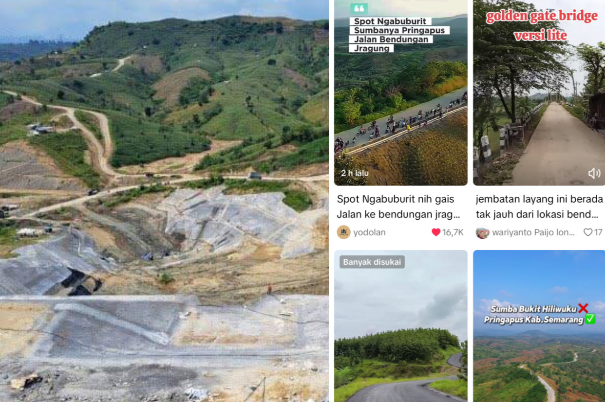 Kawasan Sepanjang Jalan Kabupaten Semarang-Demak Via Pringapus