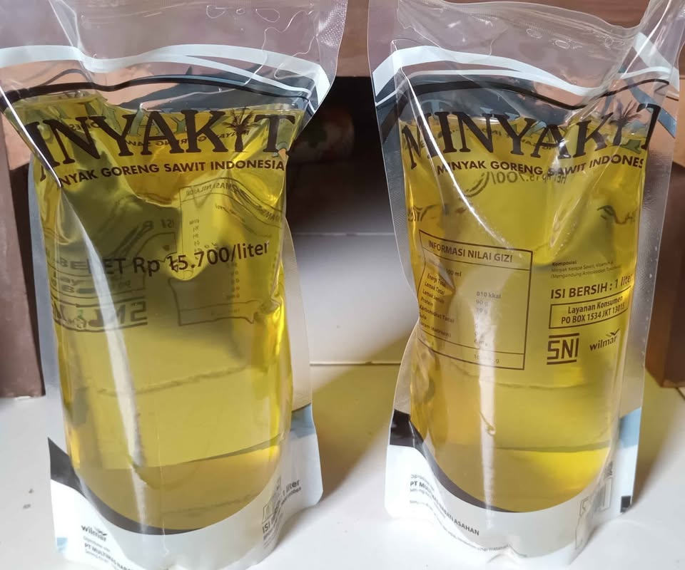 HET Minyakita mencapai Rp15.700 per liter