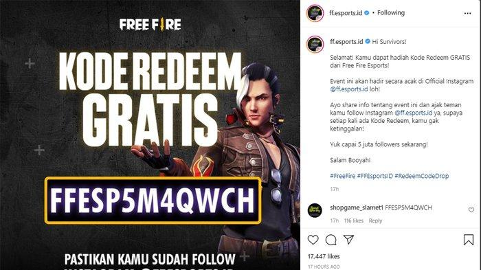 Kode Redeem Free Fire