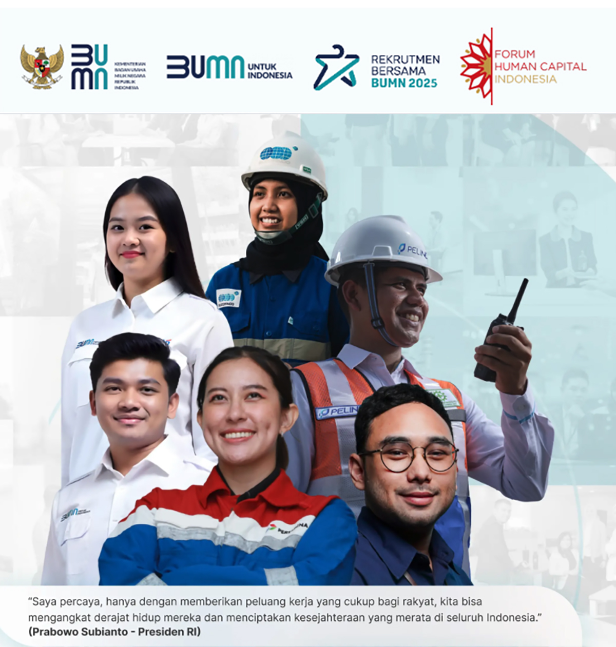 Lulusan SMA/SMK Bisa Daftar di Lowongan Kerja Rekrutmen Bersama BUMN 2025 Ini Caranya