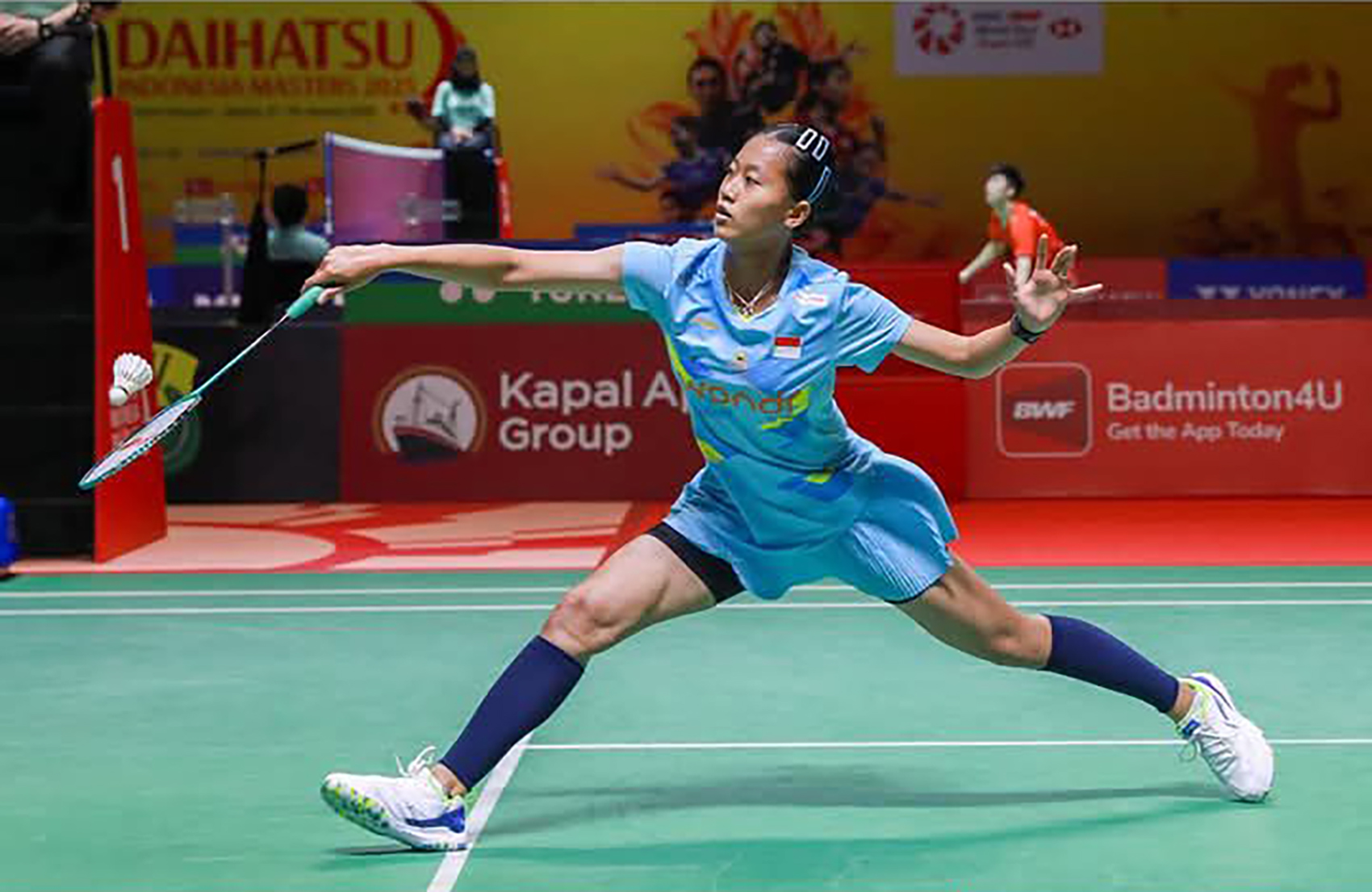 Putri Kusuma Wardani berhasil mengandaskan unggulan delapan dari Thailand, Supanida Katethong.