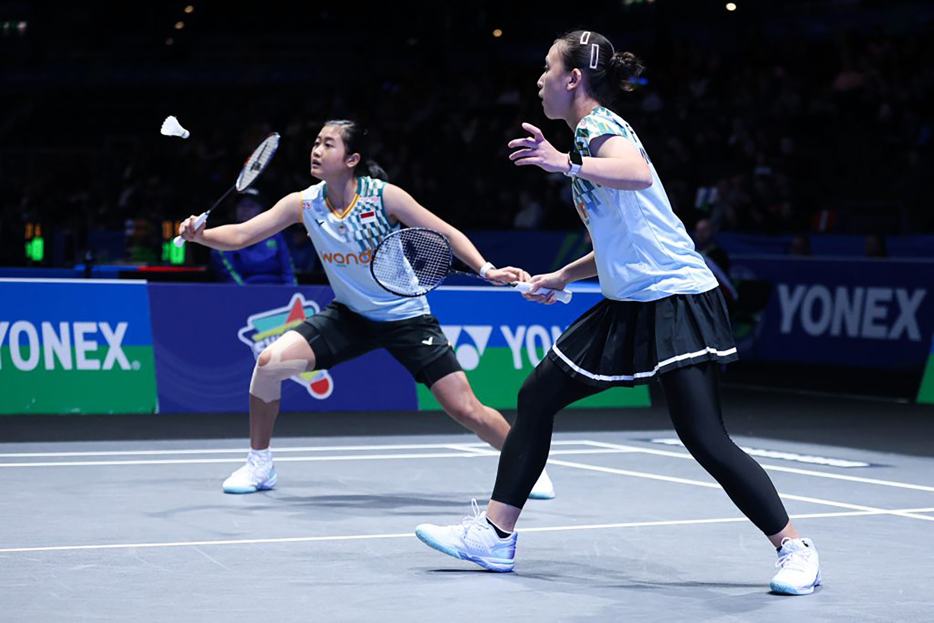 Febriana Dwipuji Kusuma/Amallia Cahaya Pratiwi harus mengakui keunggulan wakil Jepang, Yuki Fukushima/Mayu Matsumoto.