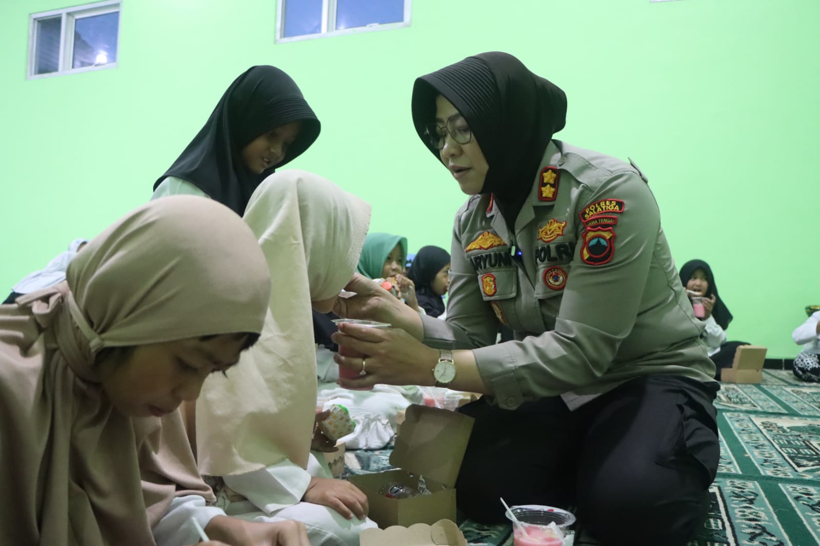 AKBP Aryuni Novitasari saat menjabat Jadi Kapolres Salatiga