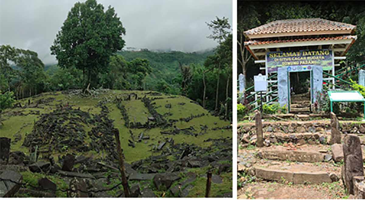 Gunung Padang Trending di Twitter Piramida Tertua Dunia Dibandingkan Piramida Giza di Mesir.