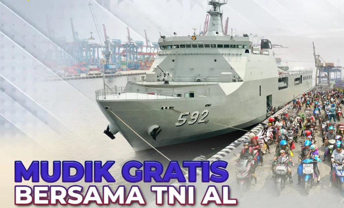 Mudik Gratis 2025 dengan Kapal Perang TNI AL Rute Jakarta - Semarang - Surabaya Ini Jadwal dan Cara Daftarnya