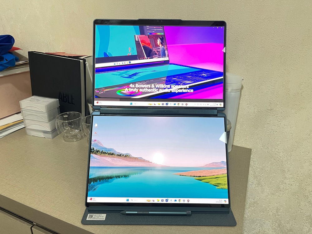 Lenovo memperbarui lini seri Yoga series yang kini didukung artificial intelligence (AI), melalui Yoga Book 9i.
