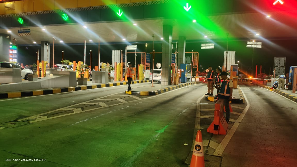 Jadwal One Way Nasional dari Tol Cikatama hingga Kalikangkung Dimulai Hari Ini Jumat 28 Maret 2025.