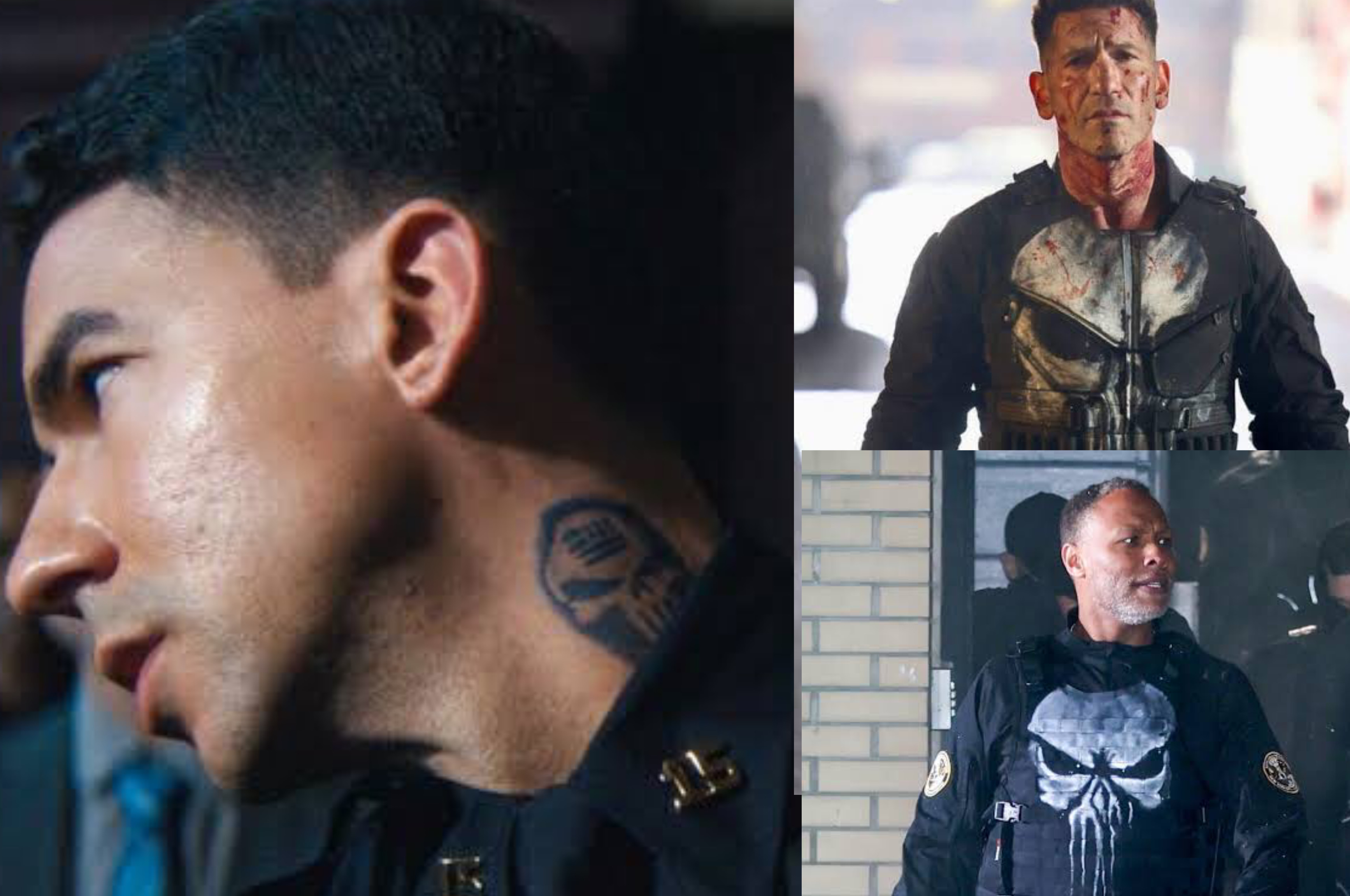 First look dari berbagai karakter Kepolisian NYPD dan Frank Castle dengan logo The Punisher pada Series Daredevil: Born Again