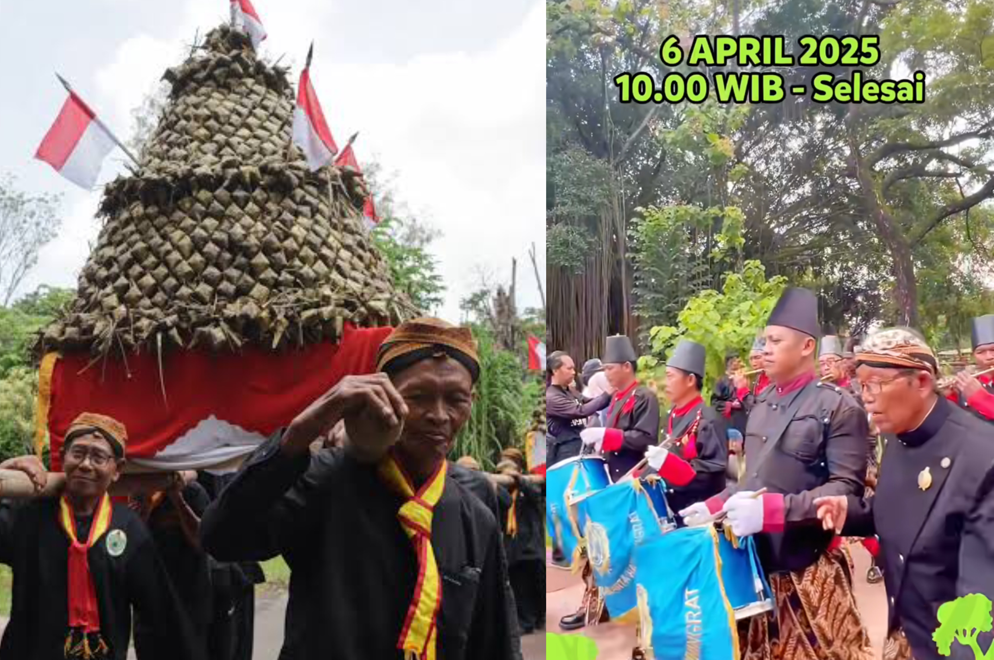 Potret Acara Grebeg Syawal Khas Kasunanan Surakarta