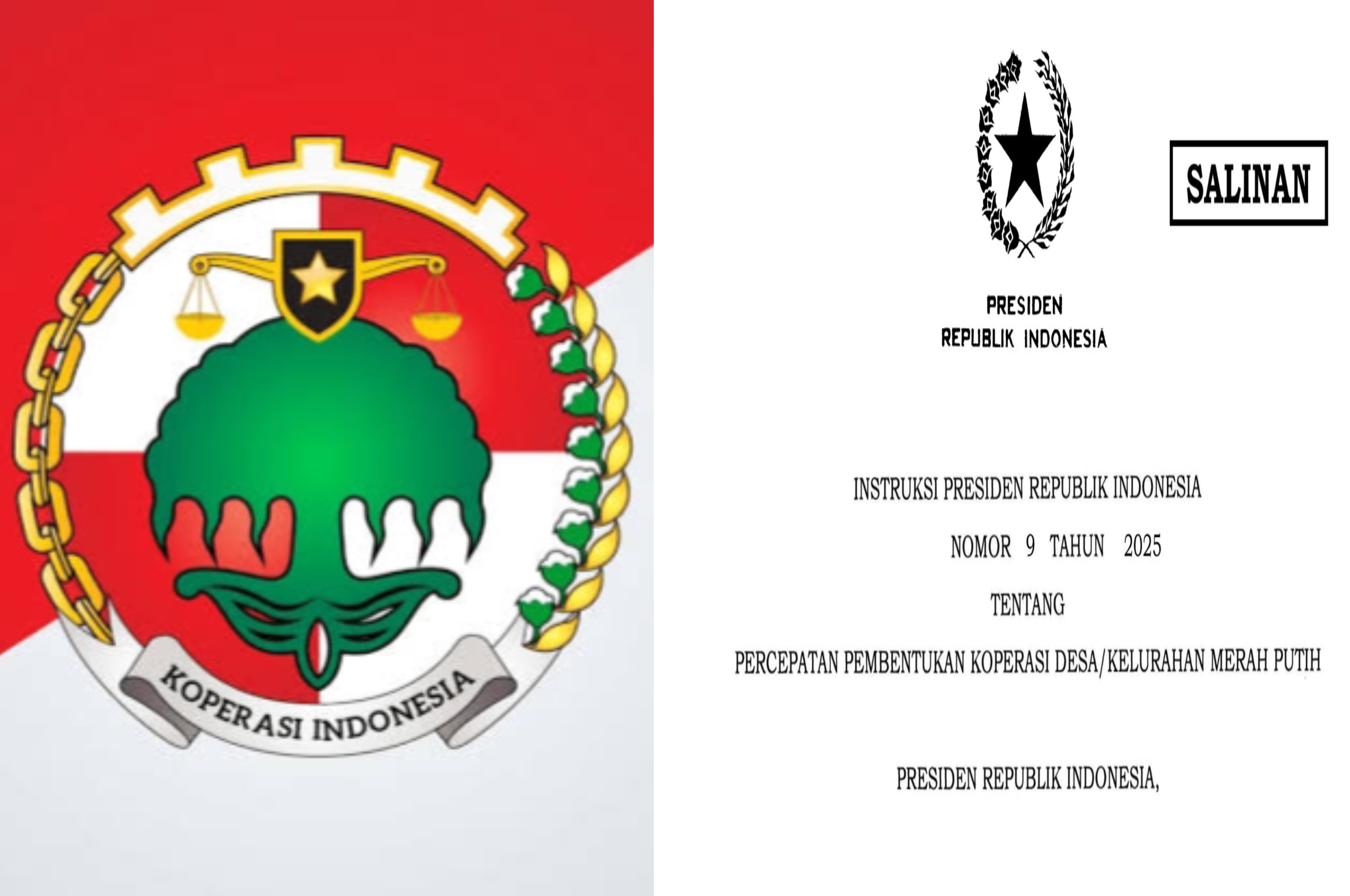 Presiden Resmi Terbitkan Instruksi Percepatan Pembentukan 80 Ribu Koperasi Merah Putih, Begini Penjelasannya