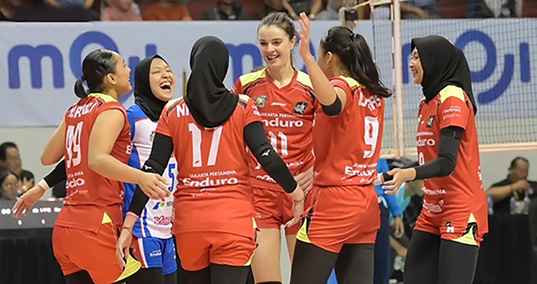 Jakarta Pertamina Enduro meraih tiga poin setelah mengalahkan Jakarta Electric PLN 3-1 di laga pembuka Final Four Proliga 2025.