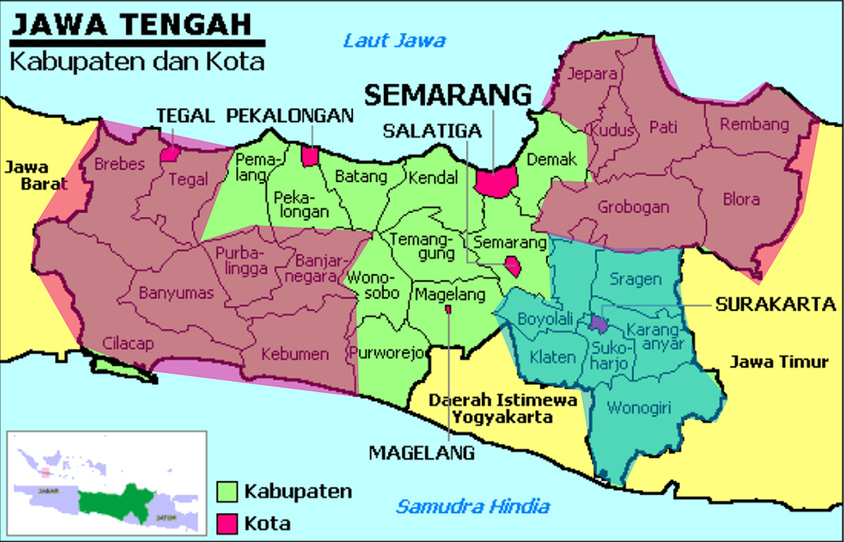 Ini Nama-nama Provinsi Barunya Jika Pemekaran Wilayah Jawa Tengah Jadi Menjadi 4 Provinsi Begini Reaksi Pemprov Jateng