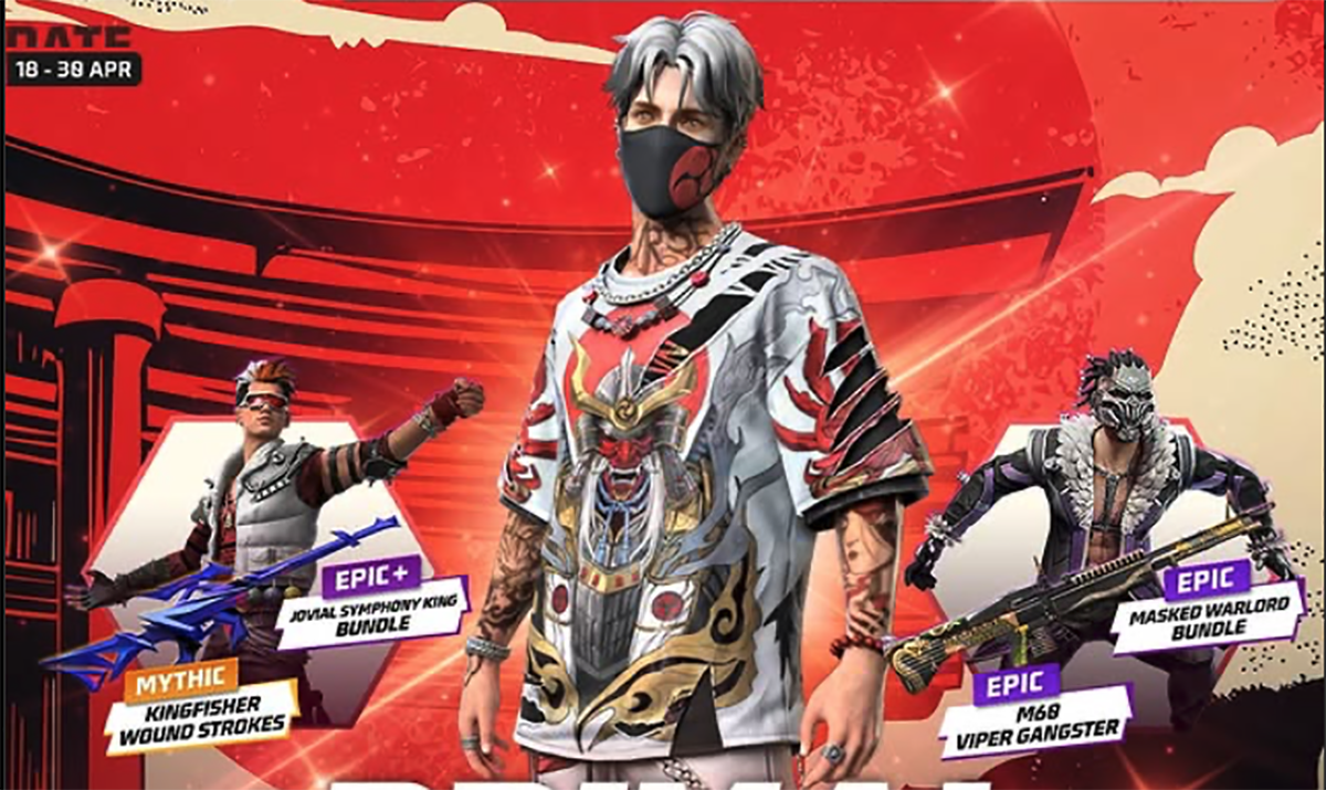 Kode Redeem Free Fire - FF Hari Ini Berhadiah Set Bundle Primal Wrath dan Voucher Gratis Resmi dari Garena