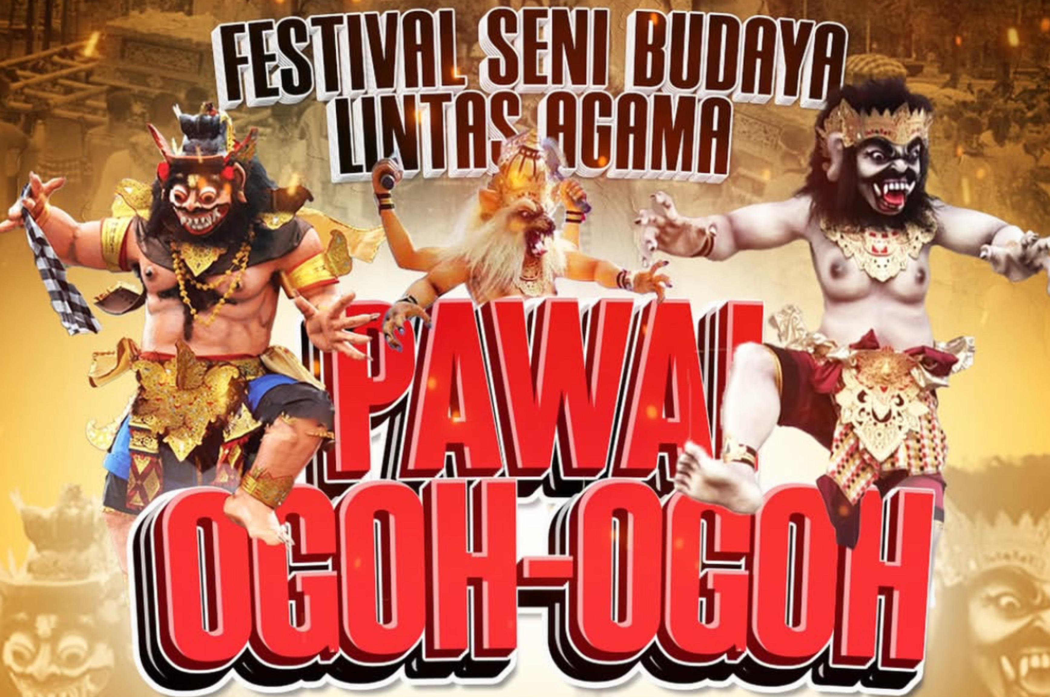 Poster Pawai Ogoh-ogoh yang akan diselenggarakan di Kota Semarang
